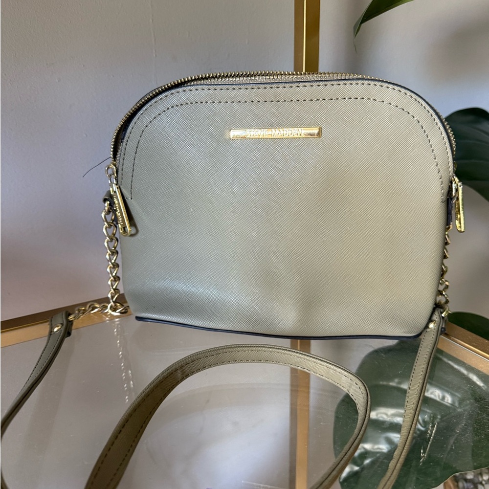 Steve Madden Sage Green Crossbody Bag